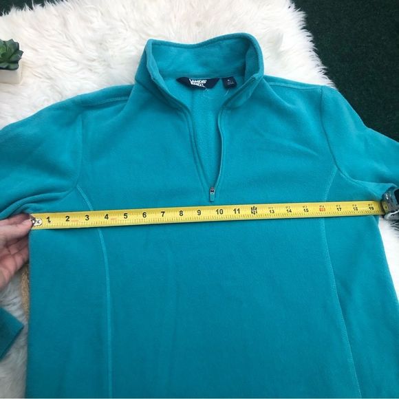 Lands End Lightweight 1/4 Zip Fleece Pullover - Picture 10 of 15